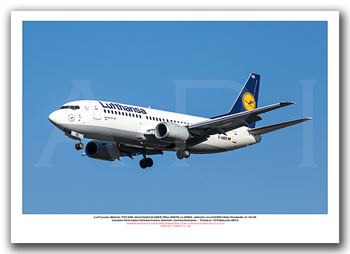 D-ABEE - Lufthansa Boeing 737-330  (Msn 25216 Ln 2084) - 01