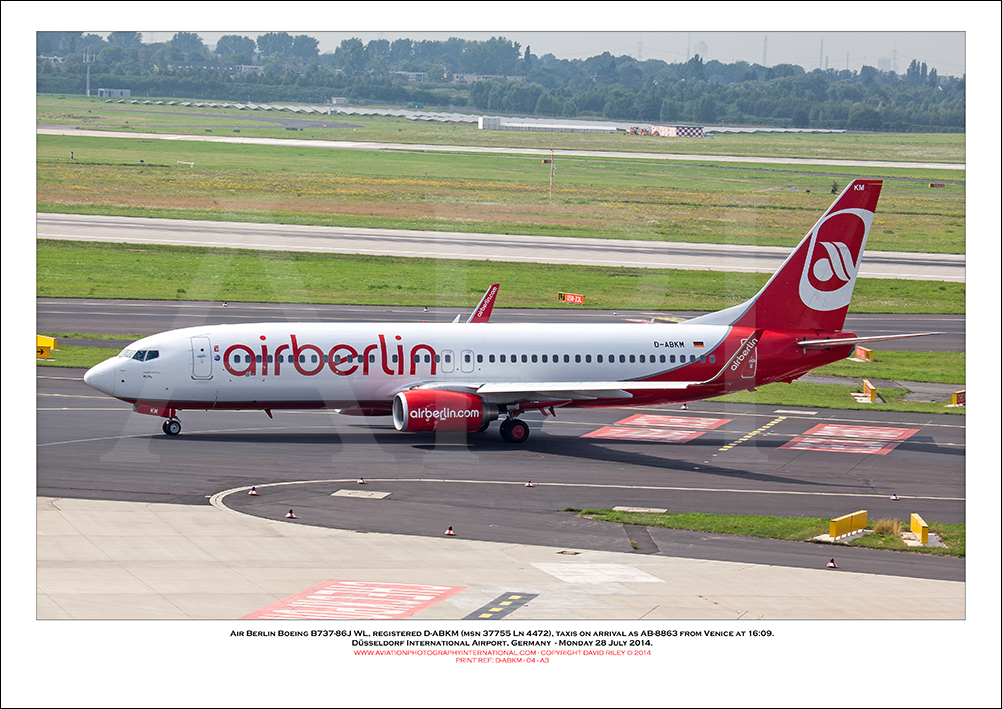 D-ABKM - Air Berlin Boeing 737-86J WL  (Msn 37755 Ln 4472) - 04