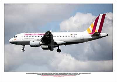 D-AKNM - Germanwings Airbus A319-112  (Msn 1089) - 01
