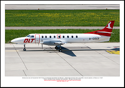 D-COLD - Osteriesische Lufttransport (OLT) Fairchild Swearingen SA227-AC Metro II  (Msn AC-421B) - 01