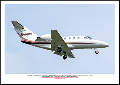 D-IURS - Excellent Air Cessna C525 CitationJet 1 (Msn 525-0343) - 01