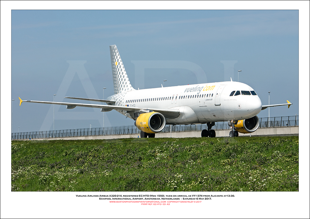 EC-HTD - Vueling Airlines Airbus A320-214 (Msn 1550) - 03
