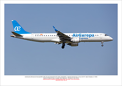 EC-KYP- Air Europa Express Embraer ERJ-195 LR (Msn 190-00281)  - 02