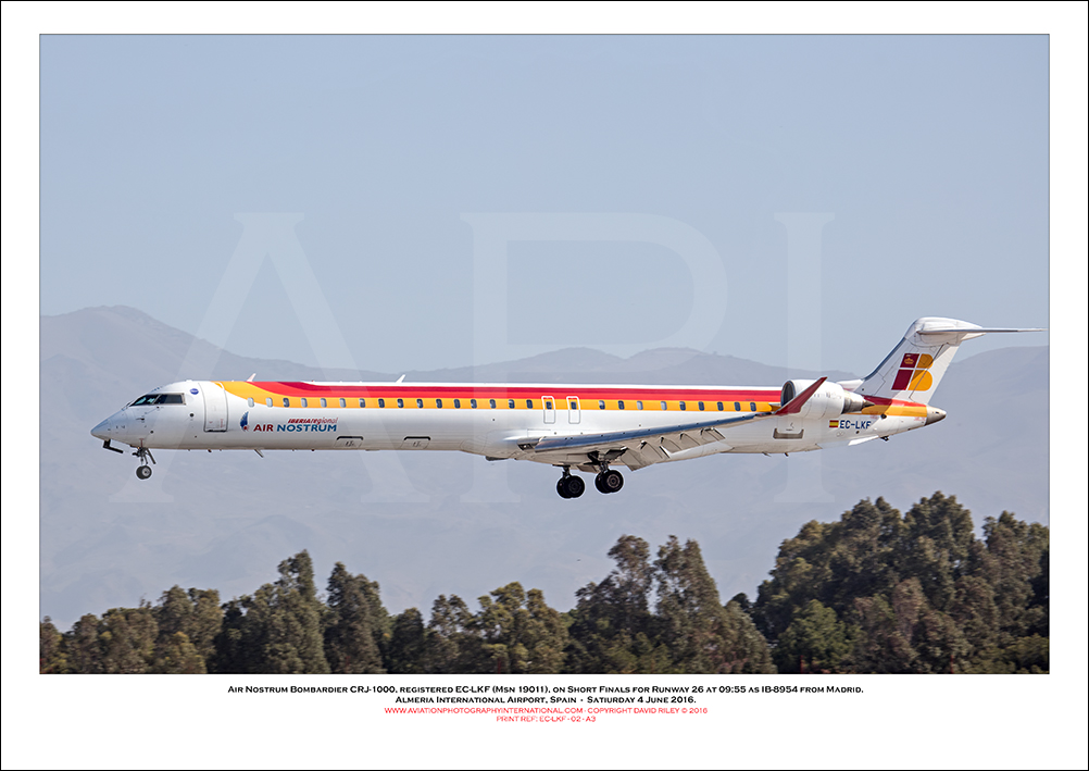 EC-LKF - Air Nostrum Bombardier CRJ-1000 (Msn 19011) - 02
