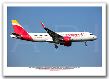 EC-LVQ - Iberia Express Airbus A320-216 SL  (Msn 5590) - 01