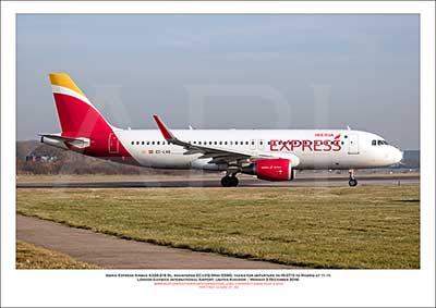 EC-LVQ - Iberia Express Airbus A320-216 SL  (Msn 5590) - 02