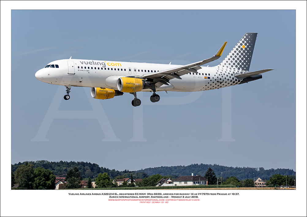 EC-MAH - Vueling Airlines Airbus A320-214 SL (Msn 6039) - 01