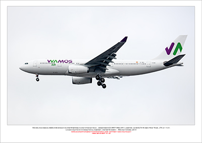 EC-MNY - Wamos Air Airbus A330-243 (Msn 261) - 01