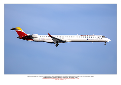 EC-MRI - Air Nostrum Mitsubishi CRJ-1000 (Msn 19056) - 01