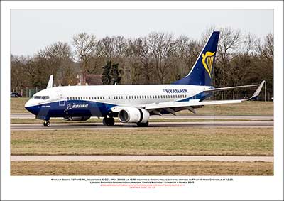 EI-DCL - Ryanair Boeing 737-8AS WL  (Msn 33806 Ln 1576) - 01