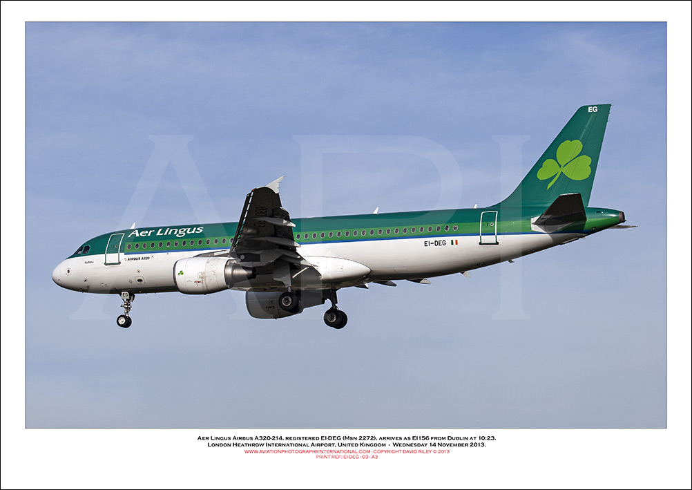 EI-DEG - Aer Lingus  Airbus A320-214, (Msn 2272) - 03