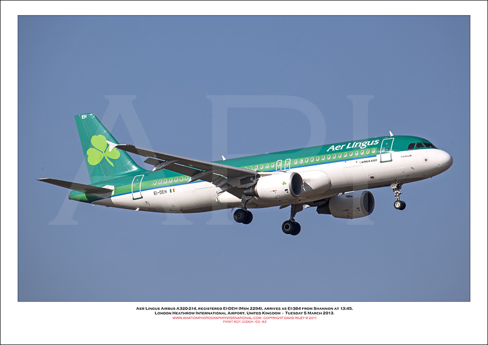 EI-DEH - Aer Lingus  Airbus A320-214, (Msn 2294) - 03