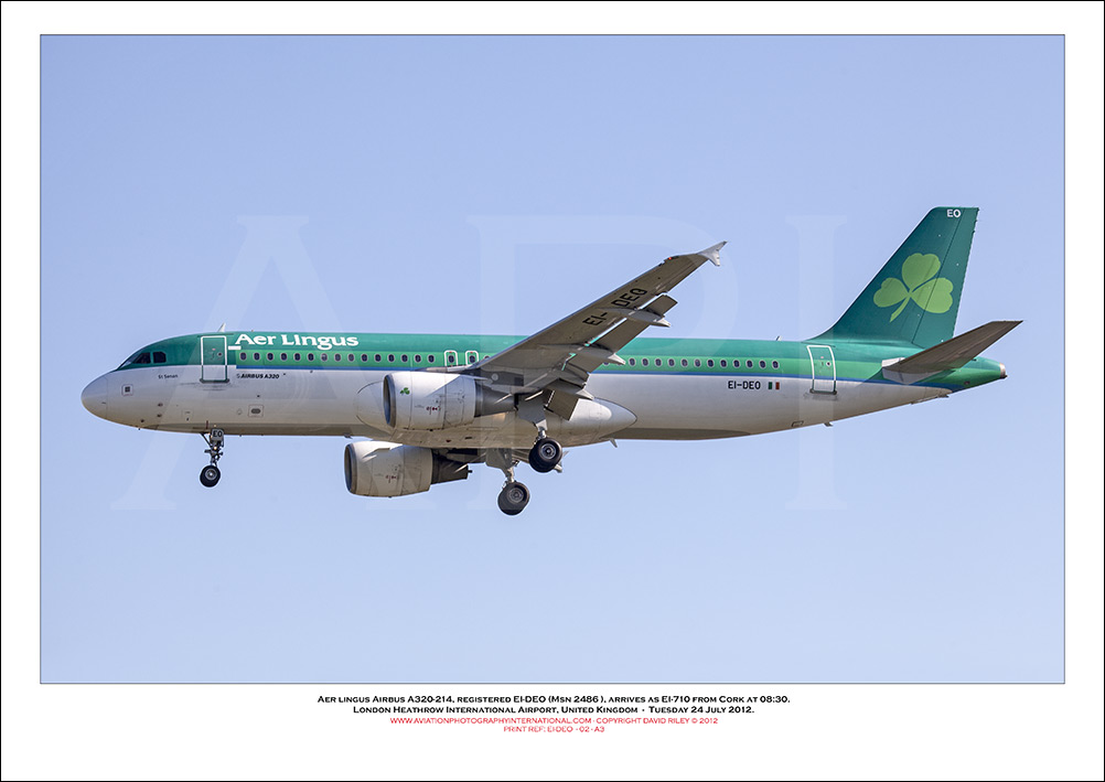 EI-DEO - Aer Lingus  Airbus A320-214, (Msn 2486) - 02