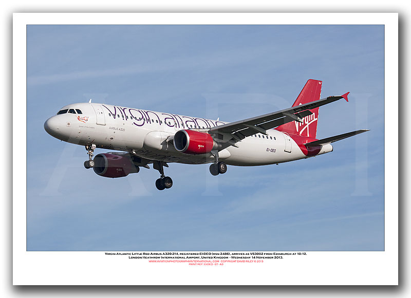 EI-DEO - Virgin Atlantic Little Red Airbus A320-214 (Msn 2486) - 07