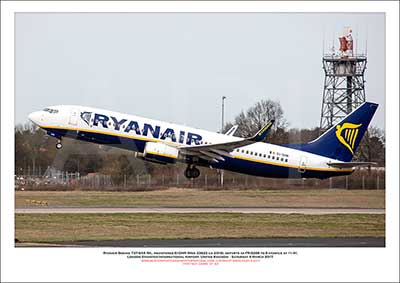 EI-DHR - Ryanair Boeing 737-8AS WL  (Msn 33822 Ln 2518) - 01