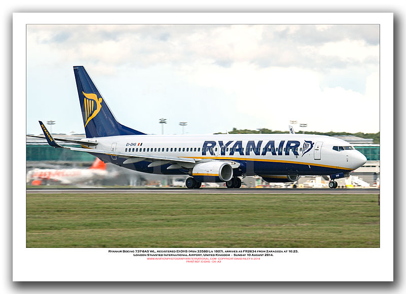 EI-DHS - Ryanair Boeing 737-8AS WL  (Msn 33580 Ln 1807) - 04