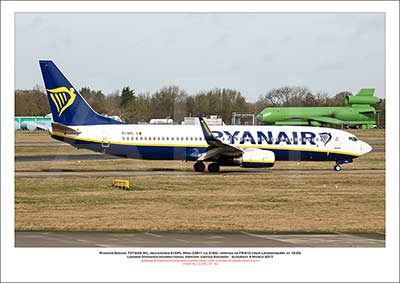 EI-DPL - Ryanair Boeing 737-8AS WL  (Msn 33611 Ln 2189) - 01