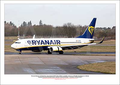 EI-DPV - Ryanair Boeing 737-8AS WL  (Msn 35551 Ln 2236) - 01