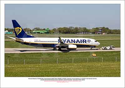 EI-DWY - Ryanair Boeing 737-8AS WL  (Msn 33638 Ln 2518) - 02