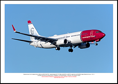 EI-FVY - Norwegian Air International Boeing 737-8JP WL (Msn 42092 Ln 6676) - 02