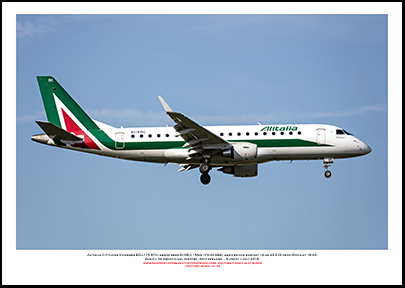 EI-RDC - Alitalia Cityliner Embraer ERJ-175 STD (Msn 170-00333) - 01
