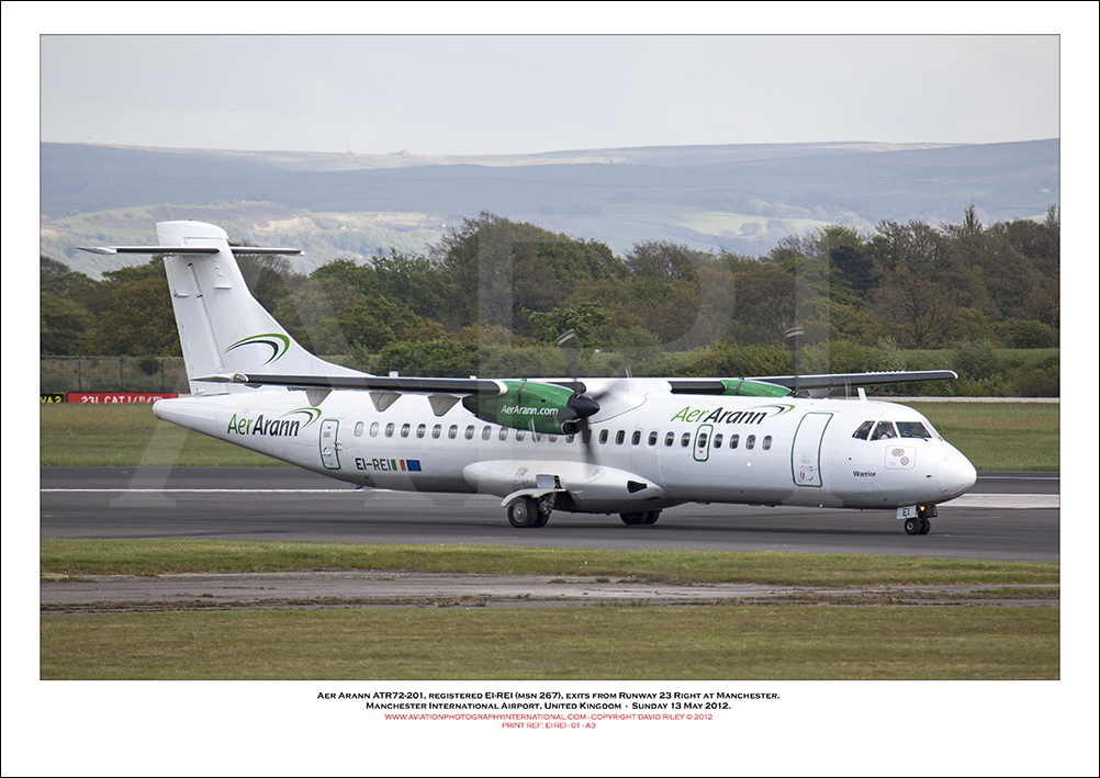 EI-REI - Aer Arann ATR72-201, (Msn 267) - 01