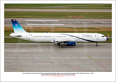 EP-IGD - Islamic Republic of Iran Airbus A321-231 (Msn 1202) - 01