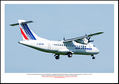 F-GPYM - Air France (Operated by Airlinair) ATR 42-500 (Msn 520) - 02