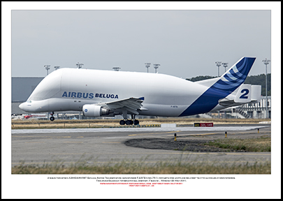 F-GSTB - Airbus A300B4-608ST Beluga Super Transporter  (Msn 751) - 01