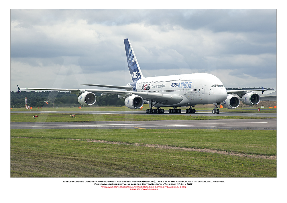 F-WWDD -  Airbus A380-861 (Msn 004) - 04