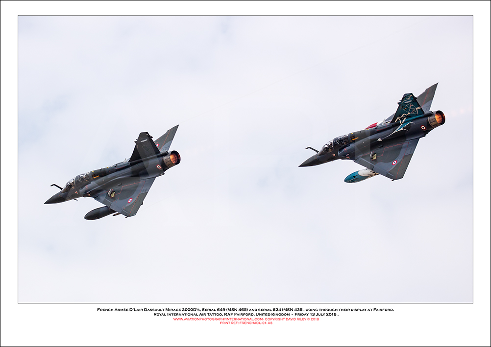 FRENCHADL - French Arm�e D�Lair Dassault Mirages Diusplaying- 01