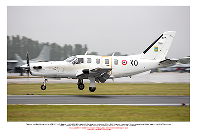 FRENCHADL-125 - French Arm�e De L'Air  TBM 700A  (Msn 125) - 01