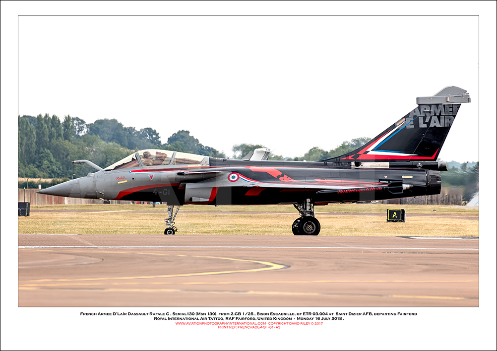 FRENCHADL-4-GI - French Armee D�LaIr Dassault Rafale C (Msn 130) - 01