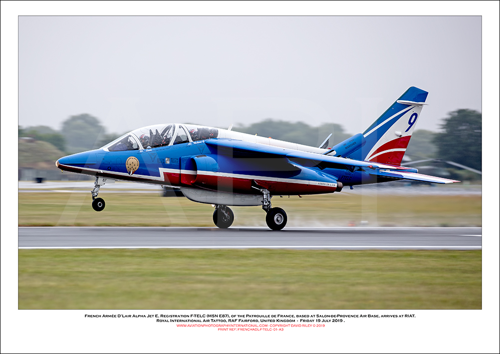 FRENCHADL-F-TELC - French Arm�e D�Lair Patrouille de France Alpha Jet E (Msn E87) - 01