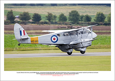 G-AIYR - Classic Wings�s De Havilland DH89A Rapide  (Msn 6676) - 01