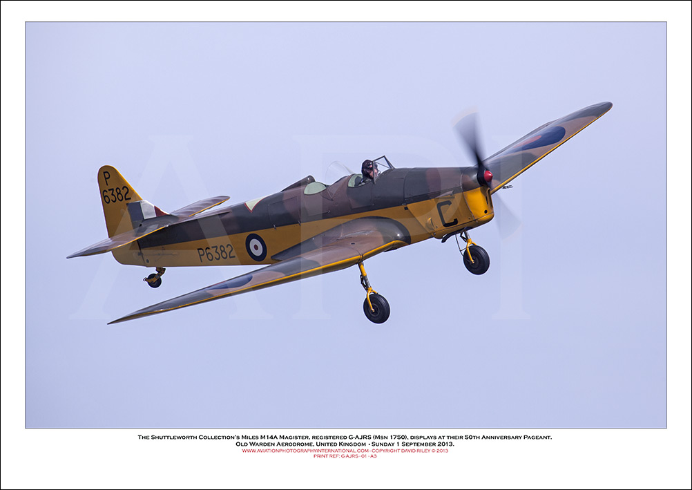 G-AJRS -  Miles M14A Magister (Msn 1750) - 01