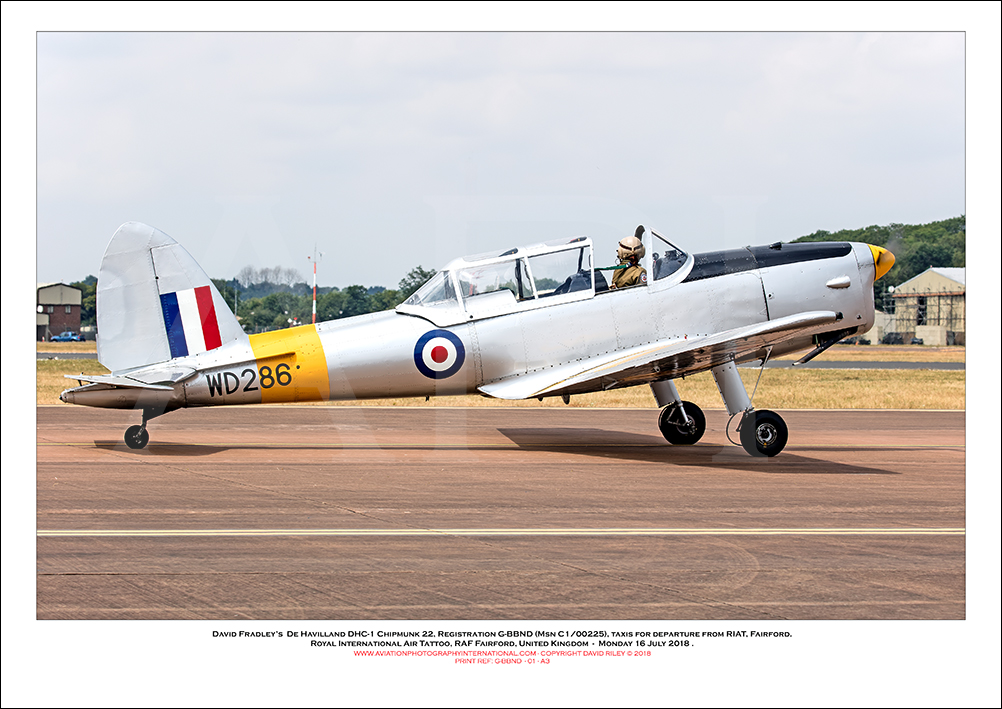 G-BBND - De Havilland DHC-1 Chipmunk 22 (Msn C1/00225) - 01