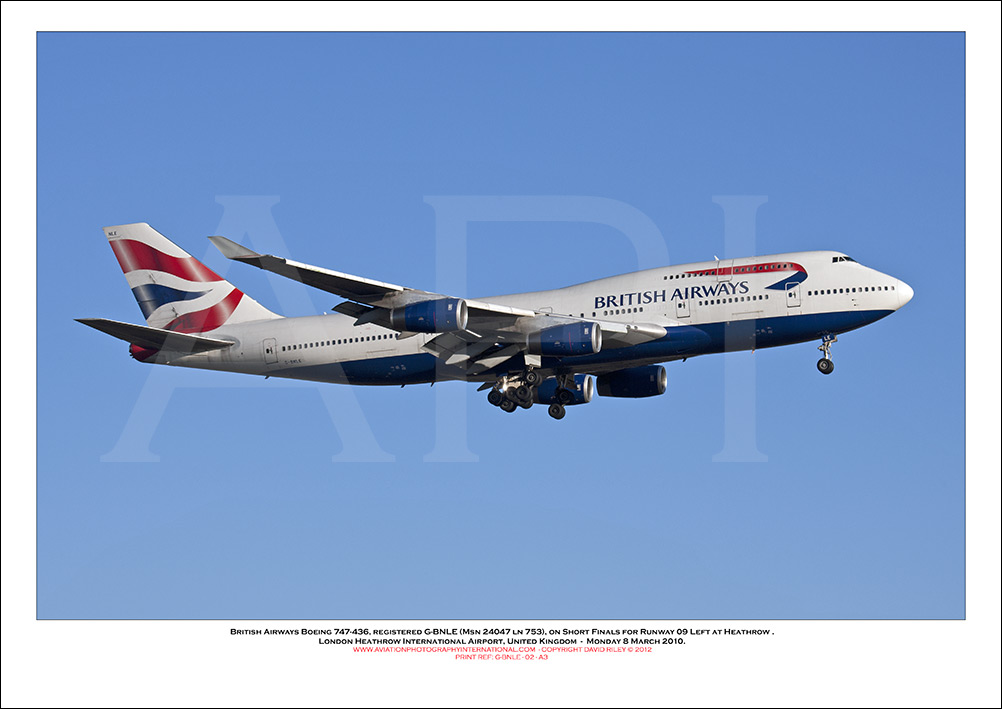G-BNLE - British Airways Boeing 747-436 (Msn 24047 ln 753) - 02