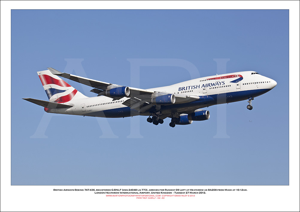 G-BNLF - British Airways Boeing 747-436 (Msn 24048 Ln 773) - 02