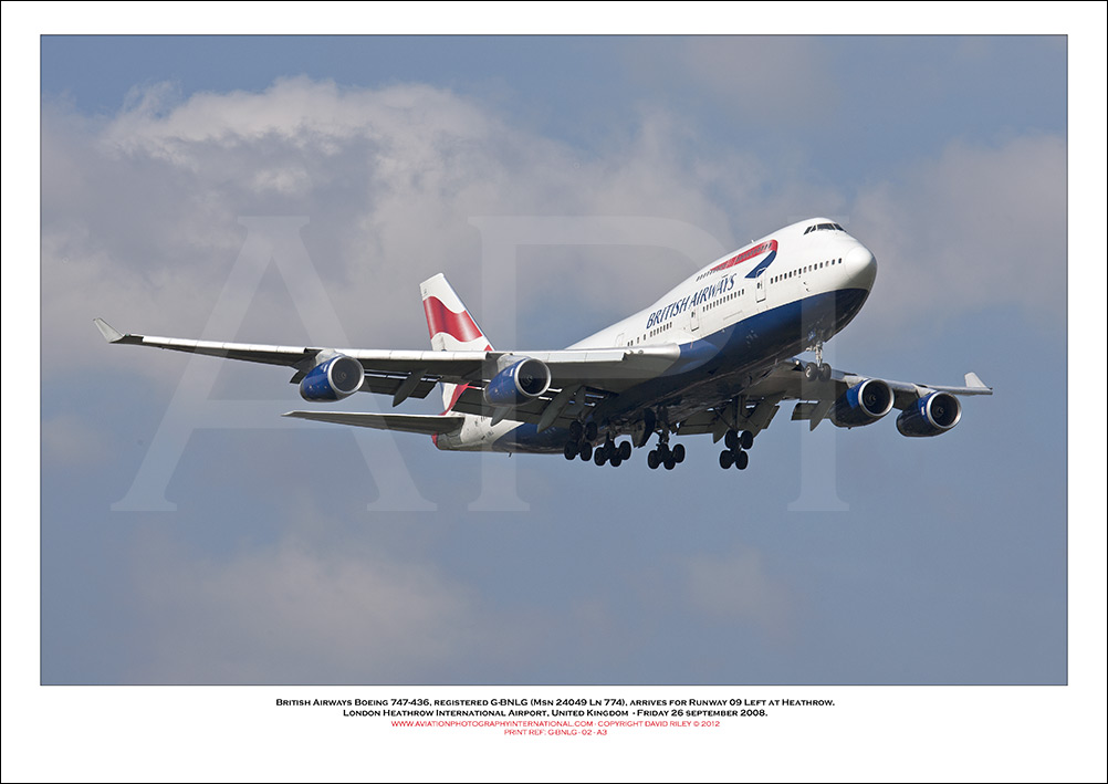 G-BNLG - British Airways Boeing 747-436 (Msn 24049 Ln 774) - 02