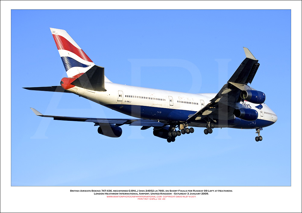 G-BNLJ - British Airways Boeing 747-436 (Msn 24052 Ln 789) - 02