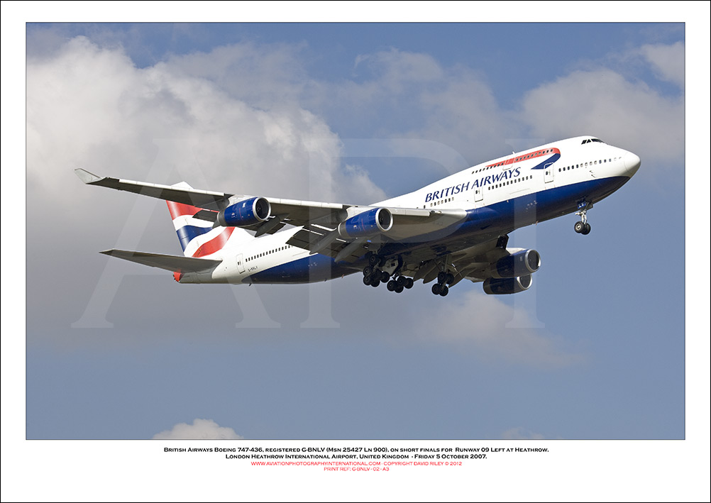 G-BNLV - British Airways Boeing 747-436 (Msn 25427 ln 900) - 02