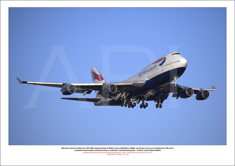 G-BNLX - British Airways Boeing 747-436 (Msn 25435 ln 908) - 01