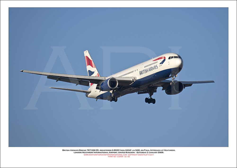 G-BNWI - British Airways Boeing 767-336 ER (Msn 24341 ln 342) - 02
