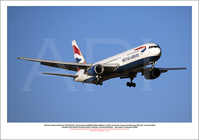 G-BNWM - British Airways Boeing 767-336 ER (Msn 25204 ln 376) - 01