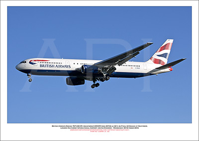 G-BNWR - British Airways Boeing 767-336 ER (Msn 25732 ln 421) - 01