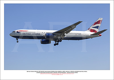 G-BNWU - British Airways Boeing 767-336 ER (Msn 25829 ln 483) - 02