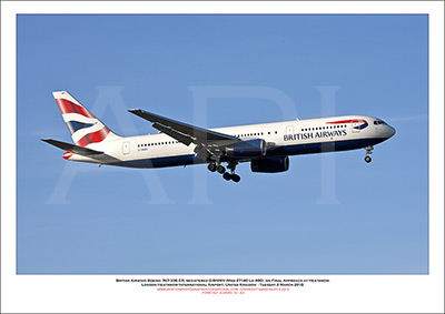 G-BNWV - British Airways Boeing 767-336 ER (Msn 27140 ln 490) - 01