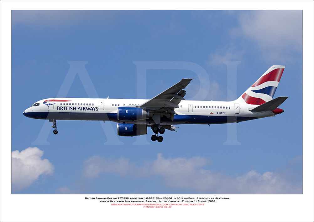G-BPEI - British Airways Boeing 757-236 (Msn 25806 ln 601) - 02