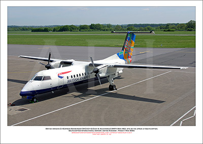 G-BRYV - British Airways CitiExpress Bombardier DHC-8-311Q Dash 8  (Msn 462) - 01